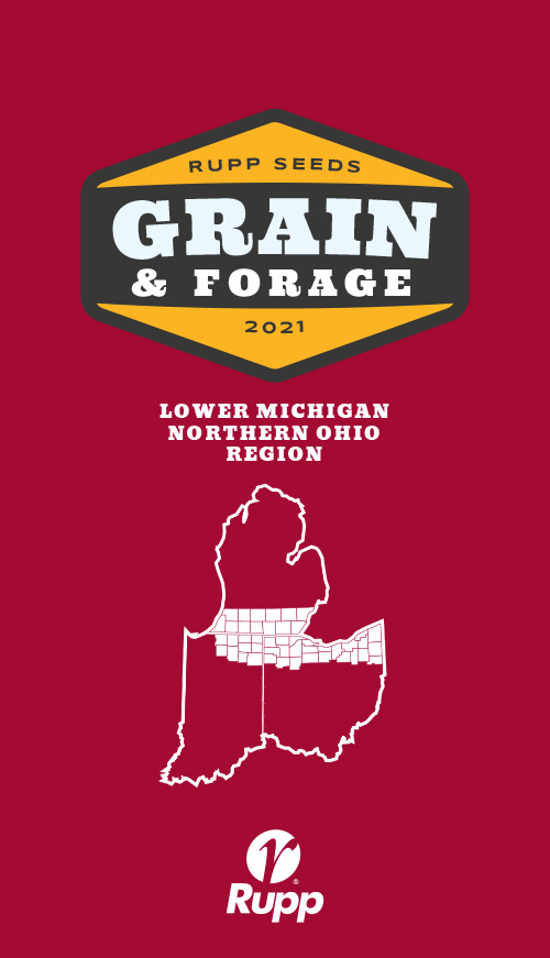 corn, soybeans, alfalfa, wheat, forage catalogs